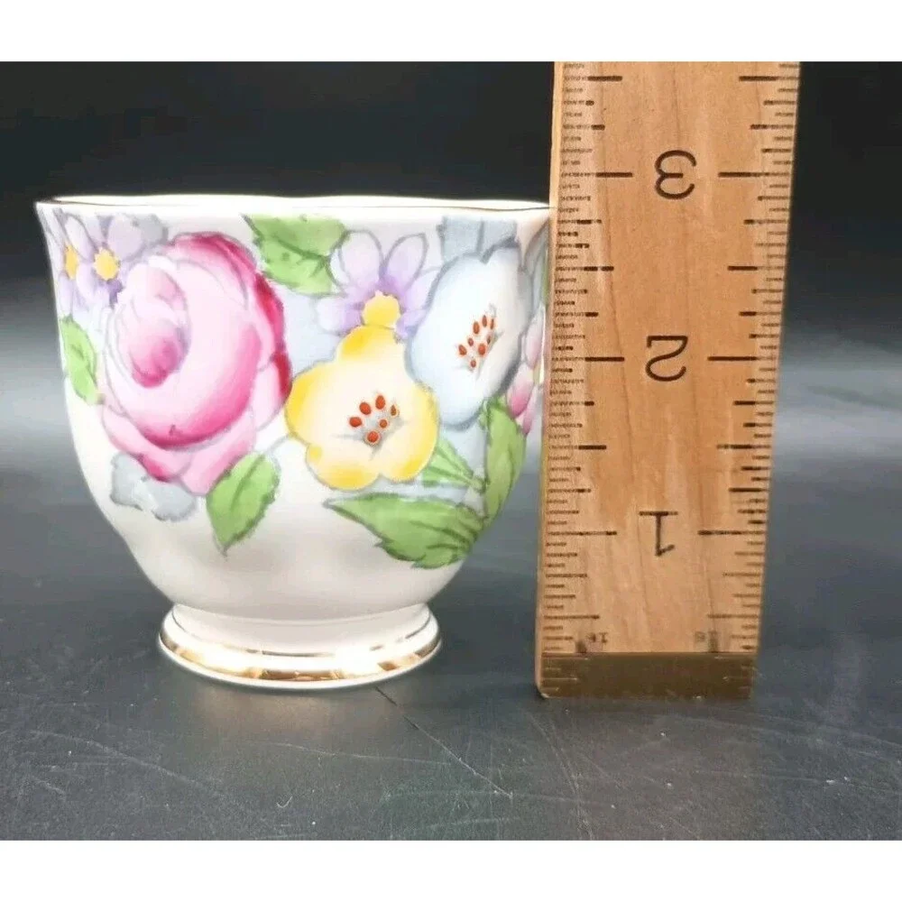 Vintage Royal Albert Bouquet Tea Cup And Saucer 2541 Bone China Floral England